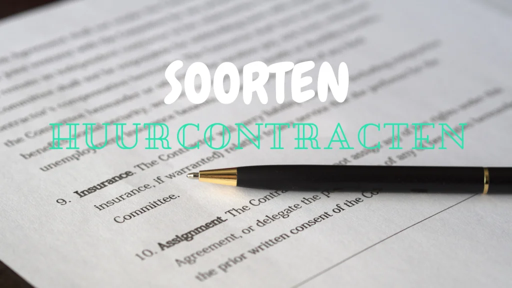 Soorten huurcontracten - Appartement.be