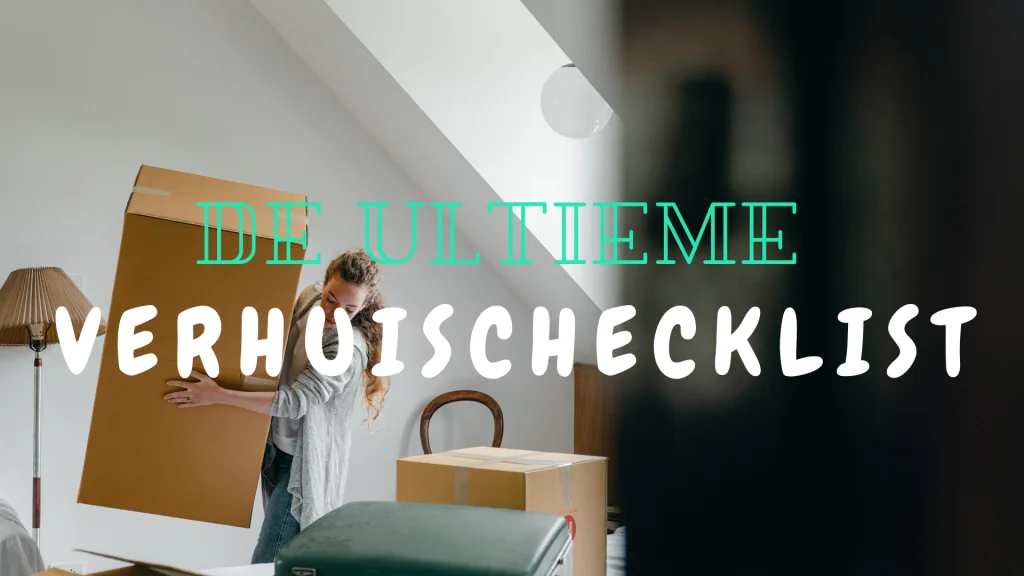 Verhuischecklist