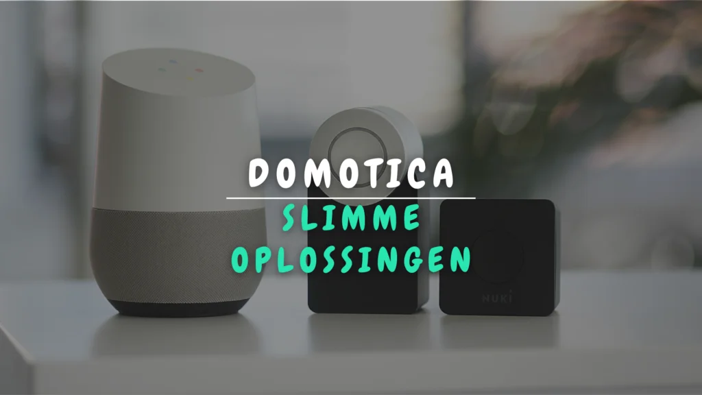 Banner Appartement - Domotica - Slimme oplossingen