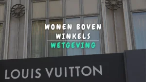 Banner Appartement - Wonen boven winkels