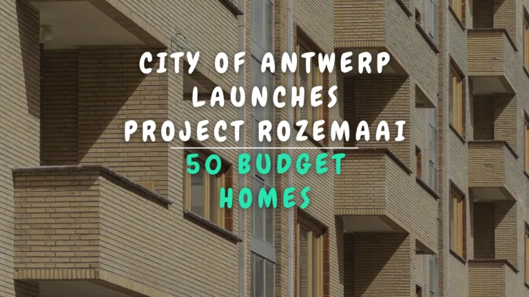 Banner Appartement - City of Antwerp launches project Rozemaai - De Fierensblokken © AG Vespa - Bart Gosselin