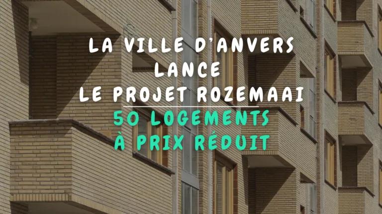 Banner Appartement - La ville d’Anvers lance le projet Rozemaai - De Fierensblokken © AG Vespa - Bart Gosselin