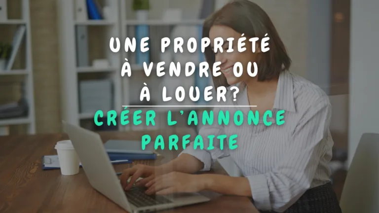 Banner Appartement - Propriété à vendre ou à louer ? Créez l'annonce parfaite